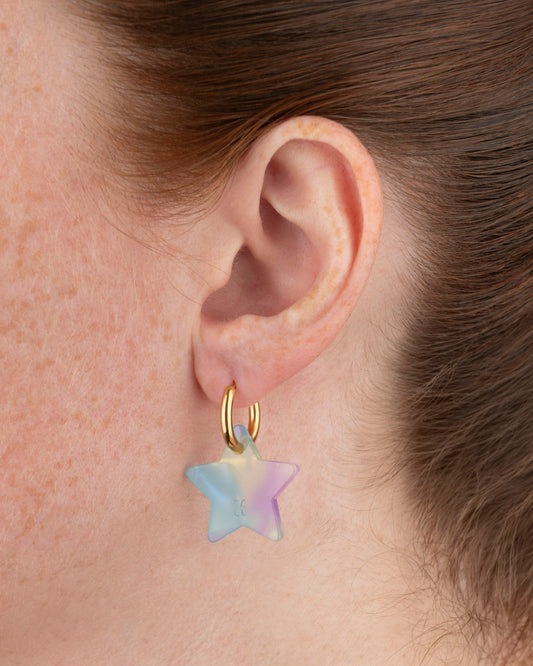 Boucles d'oreilles ÉTOILE - Sirène -