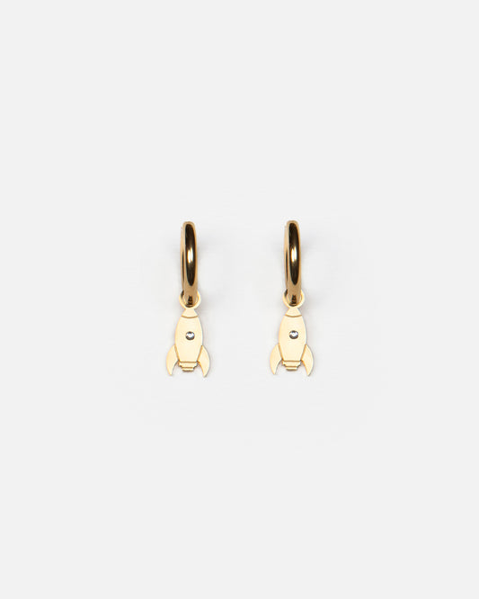 Boucles d'oreilles FUSÉE