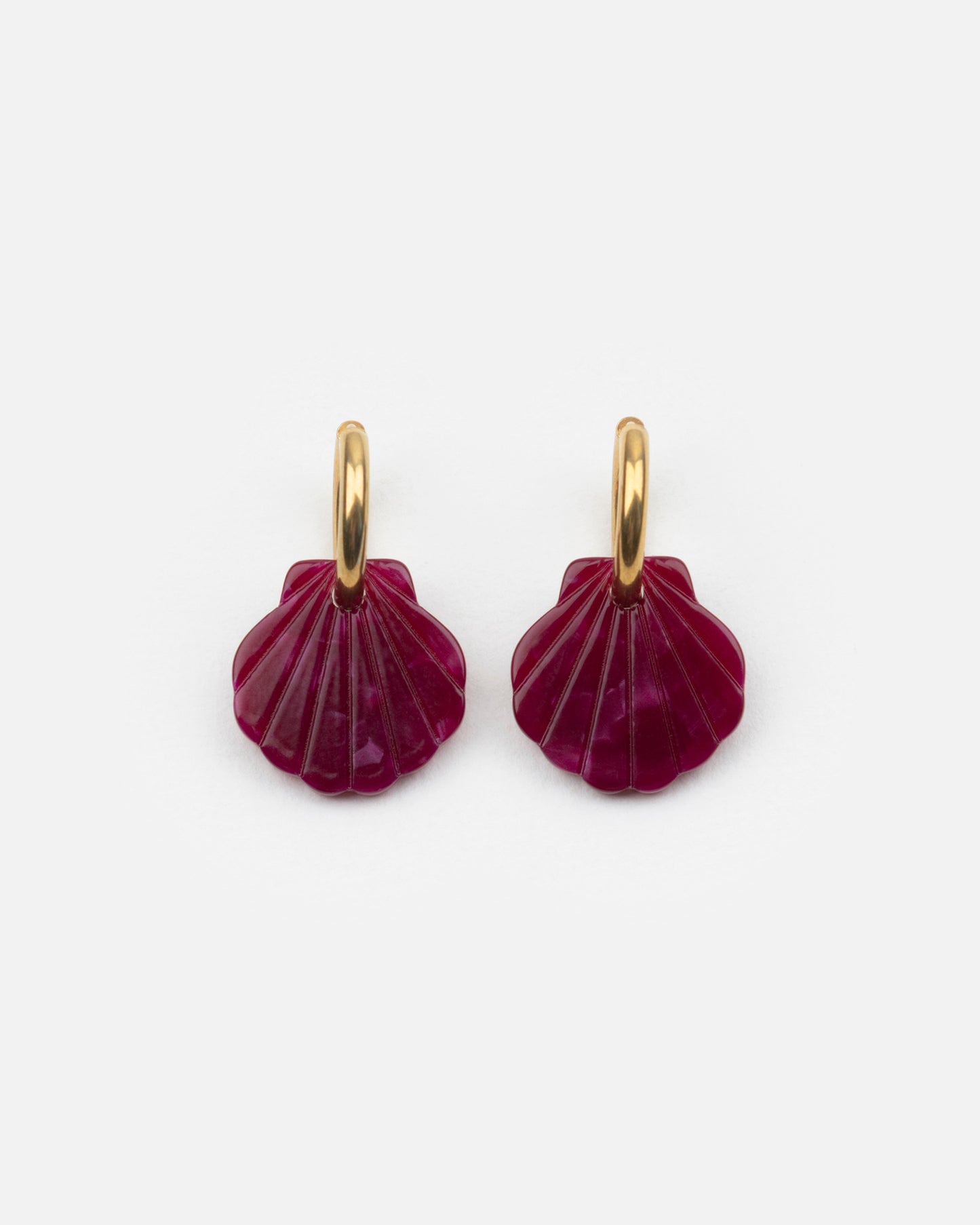 Boucles d'oreilles BABY MERMAID - Cerise -
