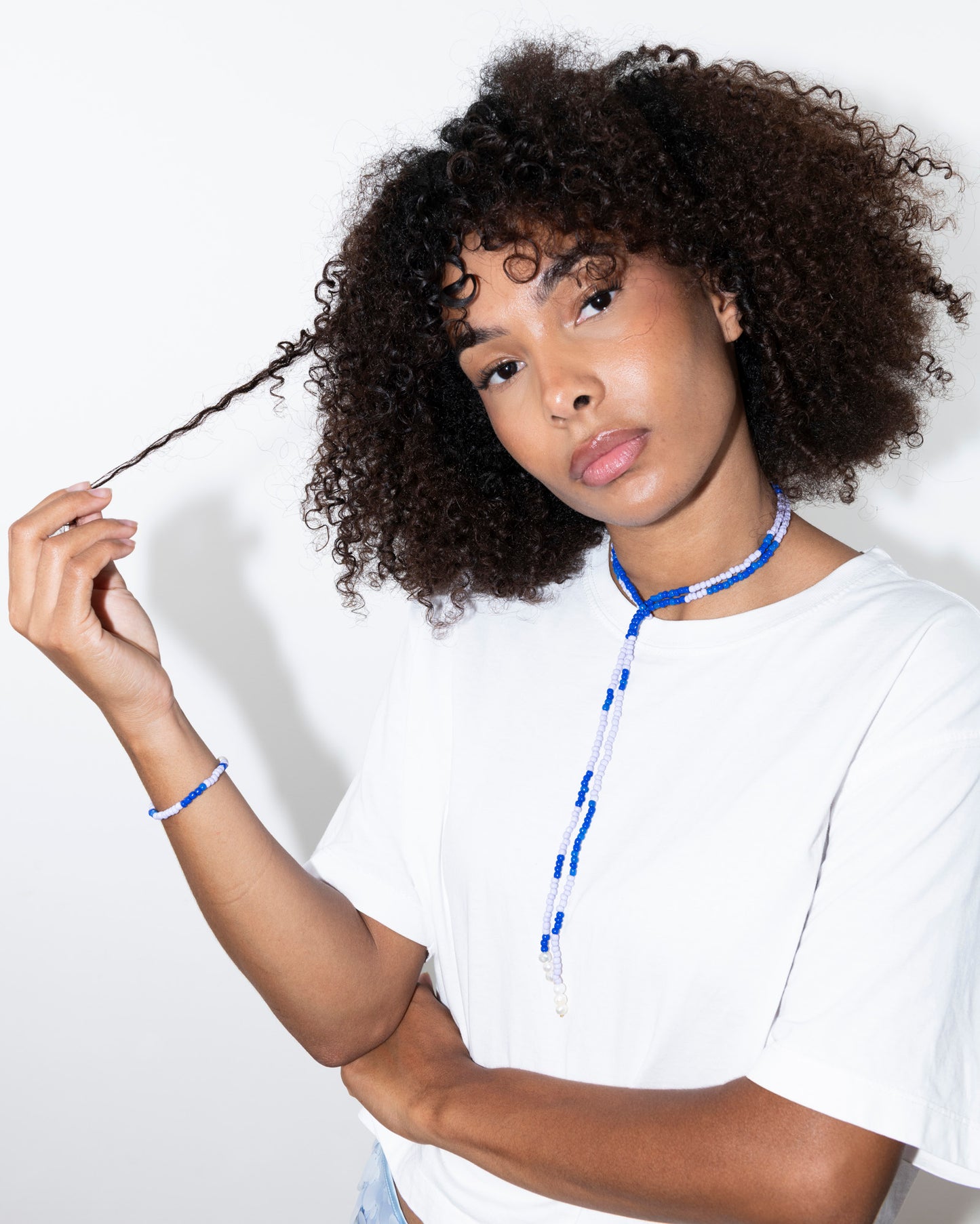 Collier SALT AND PEARLS - Lila et bleu - DROP #4