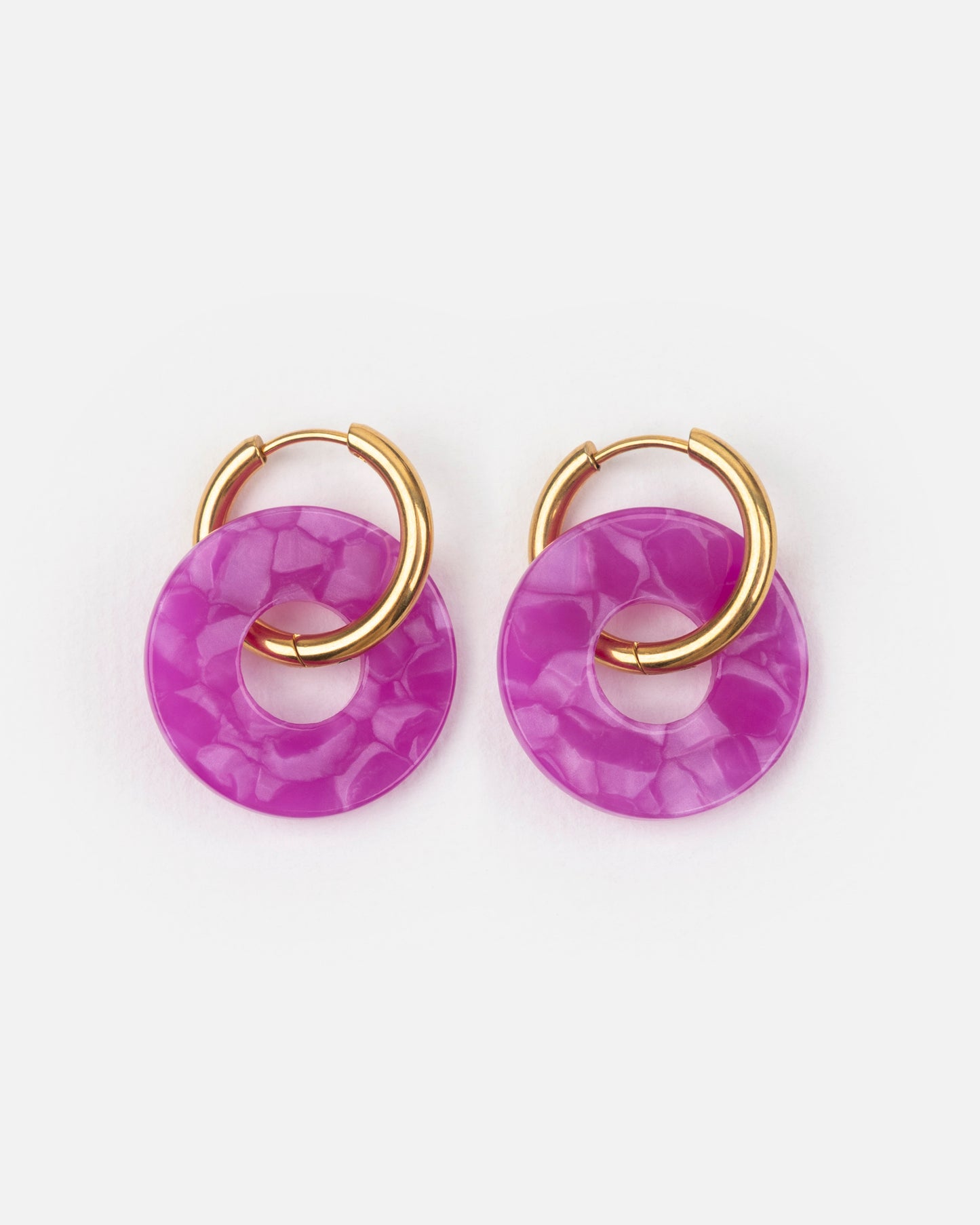 Boucles d'oreilles DONUTS - Açaï -