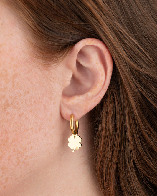 Boucles d'oreilles TRÈFLE